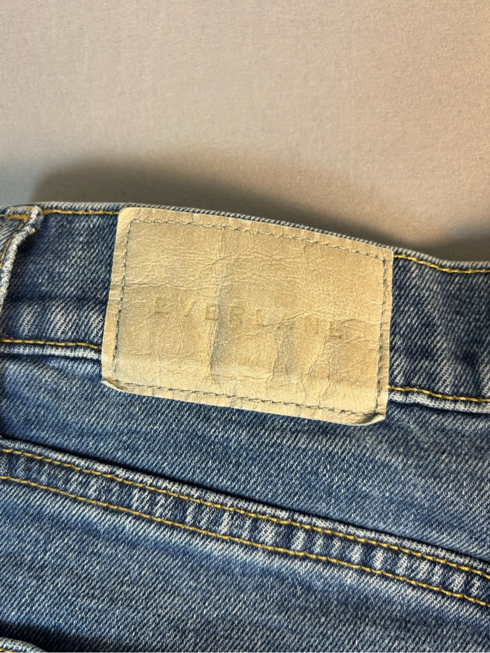 Everlane Denim The Original Cheeky Jean in Medium Blue Size 27 Womens - Picture 11 of 11